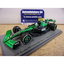 2024 Sauber Stake F1 Team Kick C44 n°77 Valtteri Bottas Abu Dhabi GP S9549 Spark Model