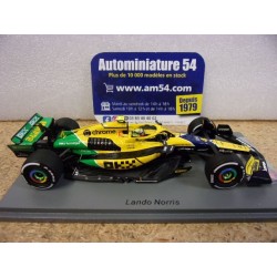 2024 McLaren MCL38 n°4 Lando Norris 4th Monaco GP S9538 Spark Model