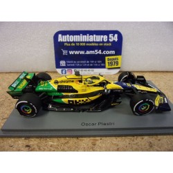 2024 McLaren MCL38n°81 Oscar Piastri 2nd Monaco GP S9539 Spark Model