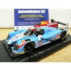 2016 Ligier JS P2 Nissan Algarve Munemann - Hoy - Pizzitola n°25 LMP2 Le Mans S5110 Spark Model