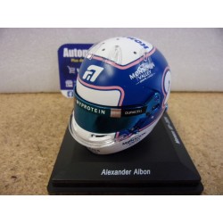 2024 Casque Alex Albon Williams Racing Monaco GP 1/5 5HF160 Spark Model