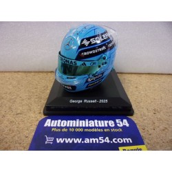 2025 Casque George Russell Mercedes AMG 1/5 5HF185 Spark Model