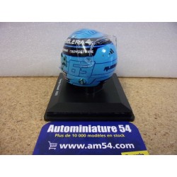 2025 Casque George Russell Mercedes AMG 1/5 5HF185 Spark Model
