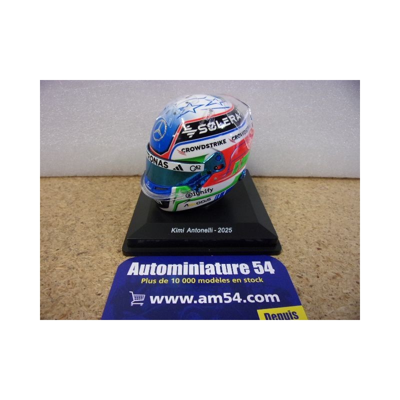 2025 Casque Kimi Antonelli Mercedes AMG 1/5 5HF186 Spark Model