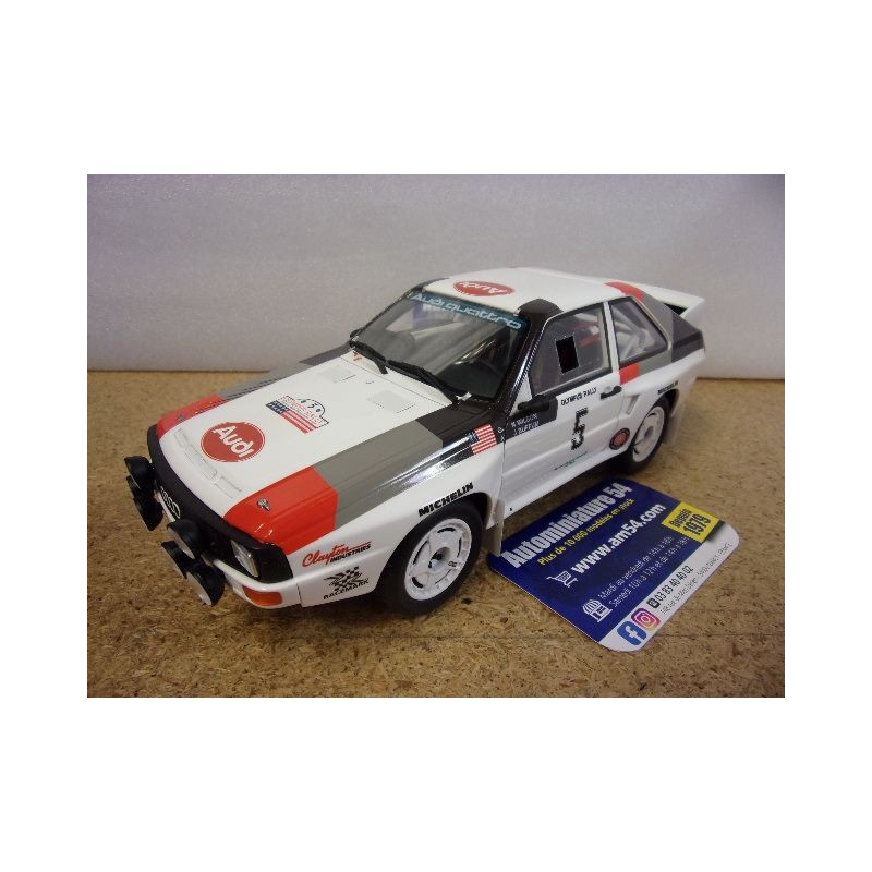 1986 Audi Quattro Sport n°5 Wilson - Buffum Olympus Rally OT1159 OttoMobile