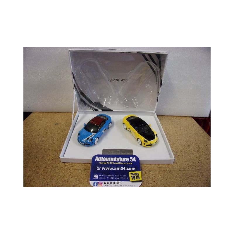 Alpine coffret A110 San Remo 73 & A110 Tour de Corse  2019 517881 Norev