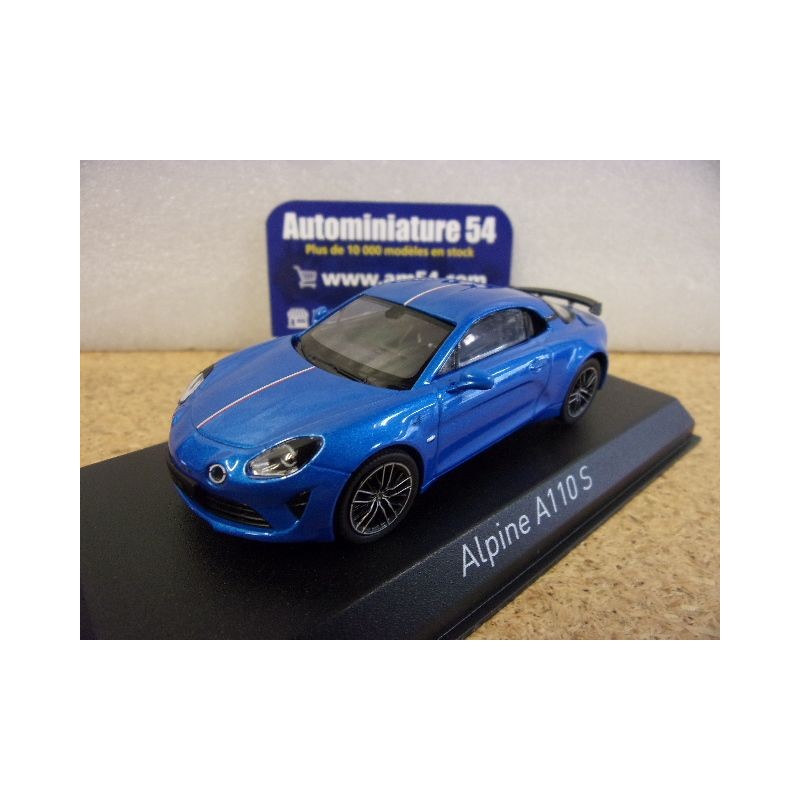 Alpine A110S Alpine Blue French Signature 2023 517870 Norev