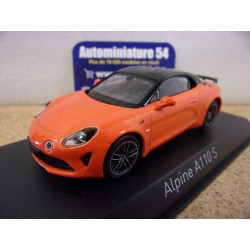 Alpine A110S Fire Orange Pack Aéro 2023 517869 Norev