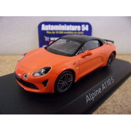 Alpine A110S Fire Orange Pack Aéro 2023 517869 Norev