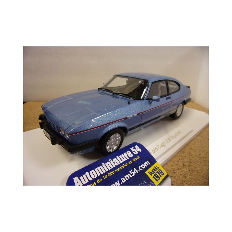 Ford Capri 2.8 Paris Blue Met. 1984 182725 Norev