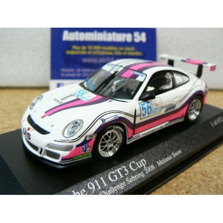 2008 Porsche 911 997 GT3 CUP n°56 Melanie Snow Sebring 400086756 Minichamps