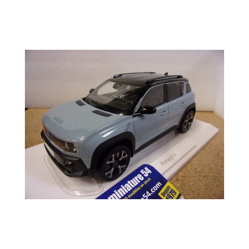 Renault 4 E-Tech Electric Cloud Blue 2025 185521 Norev