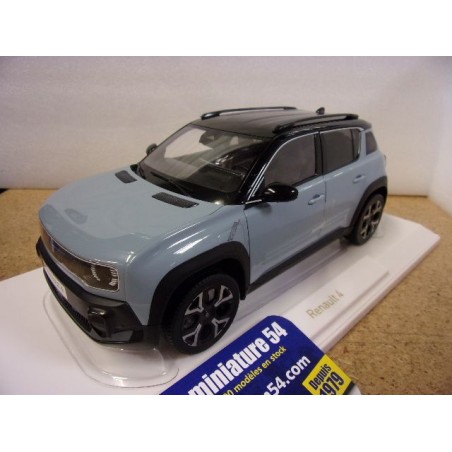 Renault 4 E-Tech Electric Cloud Blue 2025 185521 Norev