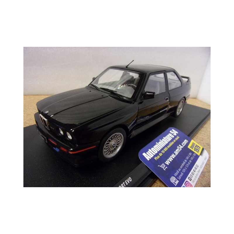 BMW E30 Sport Evo 1990 Black S1801501 Solido