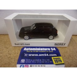 Volkswagen Golf GTI G60 Black 840063 Norev Jet Car