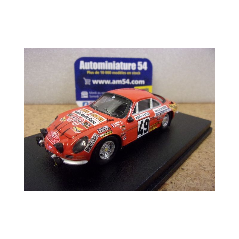 1973 Alpine A110 n°49 Vineis - Peri 32nd Monte Carlo ref RR.FR95 Trofeu