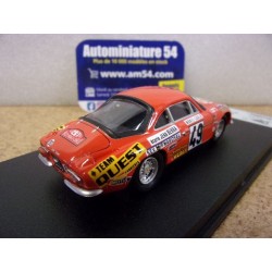 1973 Alpine A110 n°49 Vineis - Peri 32nd Monte Carlo ref RR.FR95 Trofeu