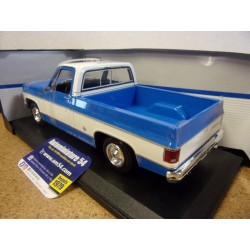 Chevrolet C10 Cheyenne Super White - Blue 31467Bl Maisto