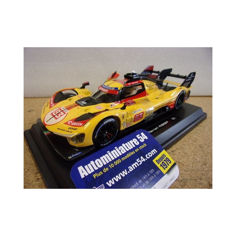 2024 Ferrari 499P AF Corse N°83 Kubica - Ye - Schwartzmann LE MANS 18-26313 Bburago Racing