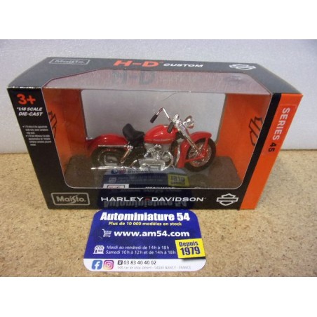 Harley Davidson K Model Red 1952 39360-24911 Maisto 1/18