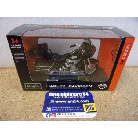 Harley Davidson FLT Tour Glide Black 1988 39360-24912 Maisto 1/18
