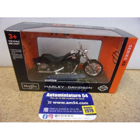 Harley Davidson FXSTB Black 2002 39360-24913 Maisto 1/18