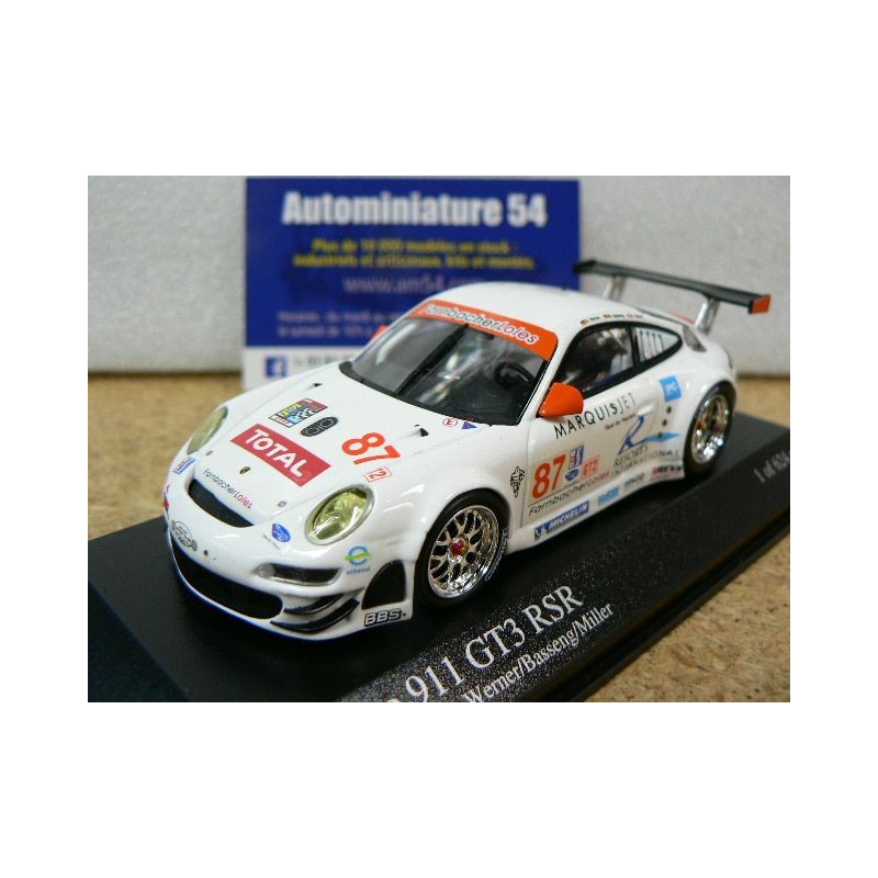 2008 Porsche 911 - 997 GT3 RSR 12h Sebring n°87 400087887 Minichamps
