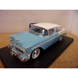 Chevrolet Bel Air 4 door sedan Blue - white WB124248 WhiteBox