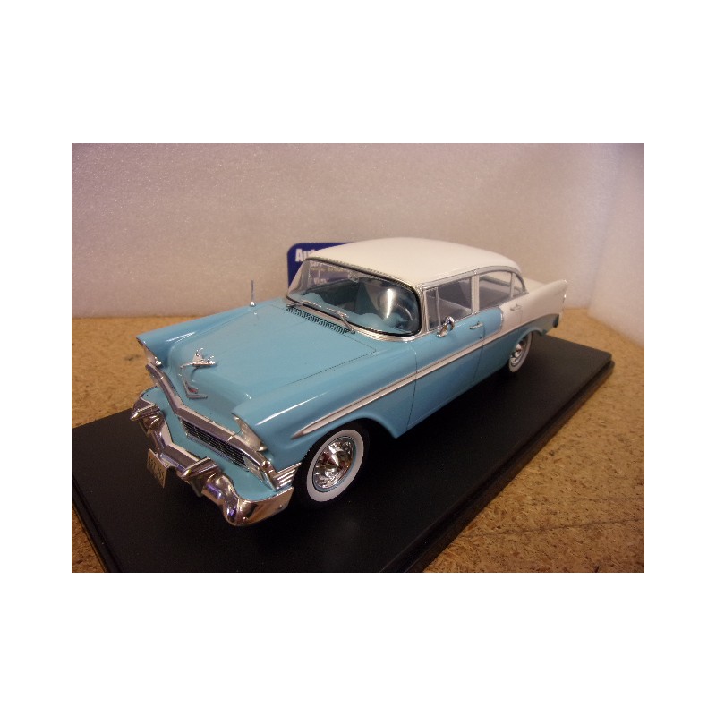 Chevrolet Bel Air 4 door sedan Blue - white WB124248 WhiteBox