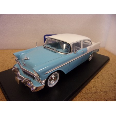 Chevrolet Bel Air 4 door sedan Blue - white WB124248 WhiteBox