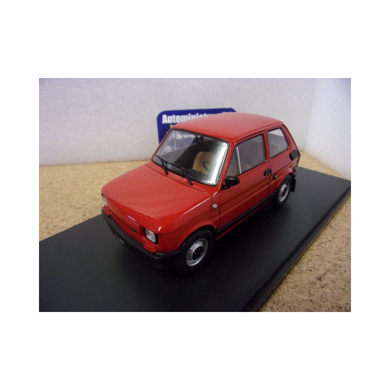 Fiat 126P Red WB124249 WhiteBox