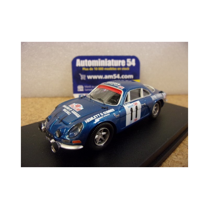1972 Alpine A110 n°11 Smith - Russell TAP Portugal ref RR.AL133 Trofeu