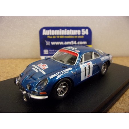 1972 Alpine A110 n°11 Smith - Russell TAP Portugal ref RR.AL133 Trofeu