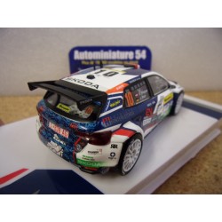 2024 Skoda Fabia Rally2 n°10 Wagner - Hain 2nd Barum Rally RAM951 Ixo Models