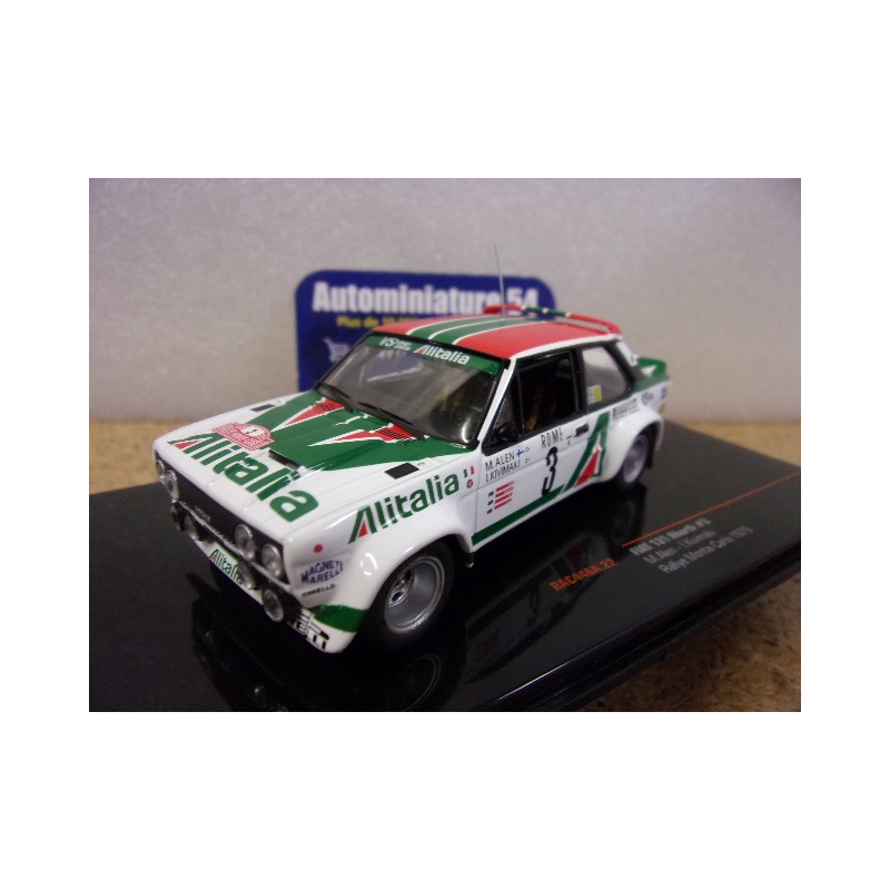 1979 Fiat 131 Abarth n°3 Alen - Kivimaki Monte Carlo RAC446A Ixo Models