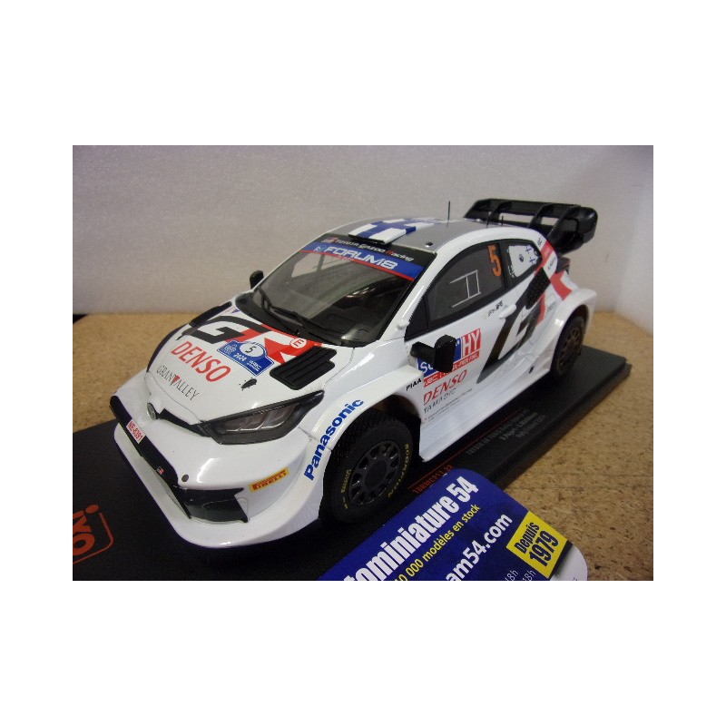 2024 Toyota GR Yaris Rally1 n°5 Pajari - Malkonen Finland 18RMC217 Ixo Models