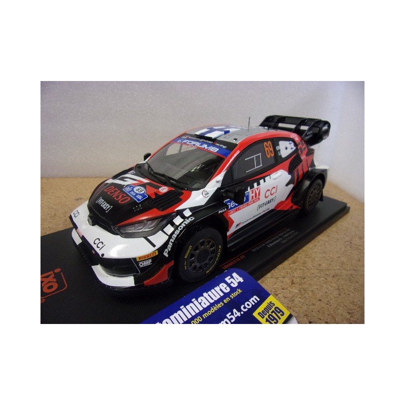 2024 Toyota GR Yaris Rally1 n°69 Rovanpera - Haltunen Finland 18RMC218 Ixo Models