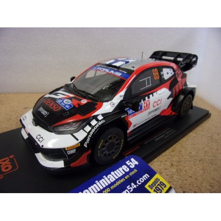 2024 Toyota GR Yaris Rally1 n°69 Rovanpera - Haltunen Finland 18RMC218 Ixo Models