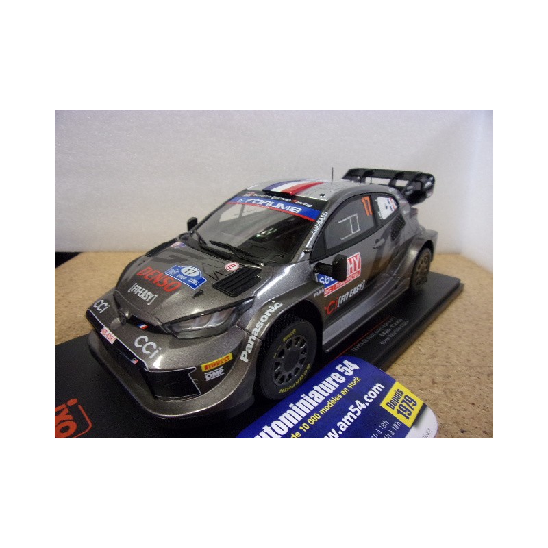 2024 Toyota GR Yaris Rally1 n°17 Ogier - Landais 1st Winner Finland 18RMC216 Ixo Models