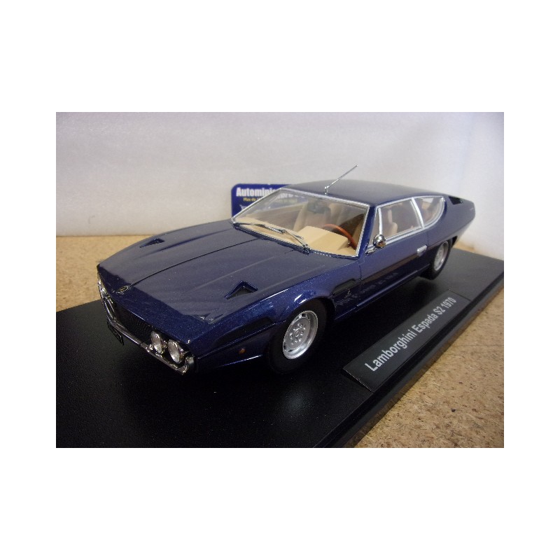 Lamborghini Espada S2 1970 bleu KKDC181403 KK Scale Models