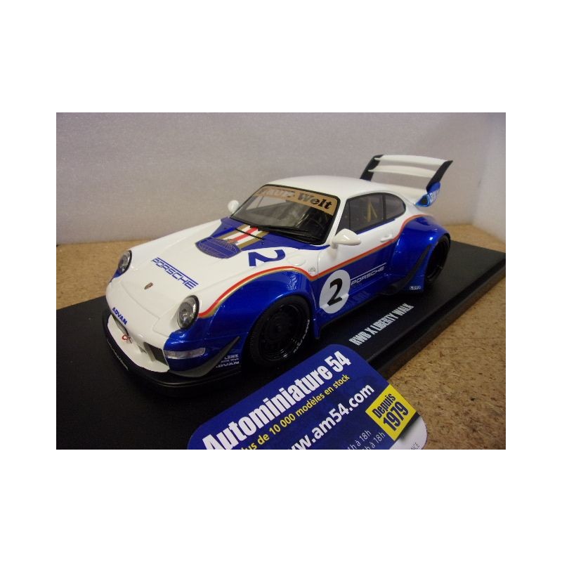 Porsche 911 RWB X Liberty Walk + decalcs Rothmans 2023 GT530 GT Spirit