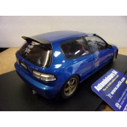 Honda Civic EG6 Solido Works Cobalt Blue Pearl 1991 S1810406 Solido