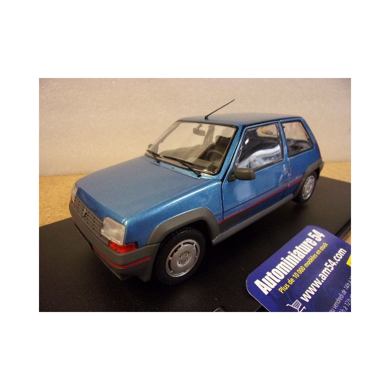 Renault Supercinq GT Turbo 5 GTT Phase 1 Bleu Alpine 1985 S1810004 Solido