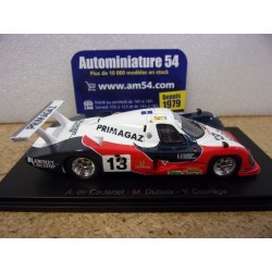 1983 Cougar C01 n°13 Courage - De Cadenet - Dubois Le Mans S9500 Spark Model