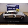 1953 Borgward Hansa 1500S n°41 Poch - Mouche Le Mans S2487 Spark Model