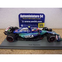 2024 Visa Cash Racing Bull VCARB01 n°22 Yuki Tsunoda 9th Las Vegas GP S9548 Spark Model