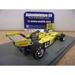 1976 Surtees TS16 n°13 Divina Galicia Not Qualified British GP S9661 Spark Model