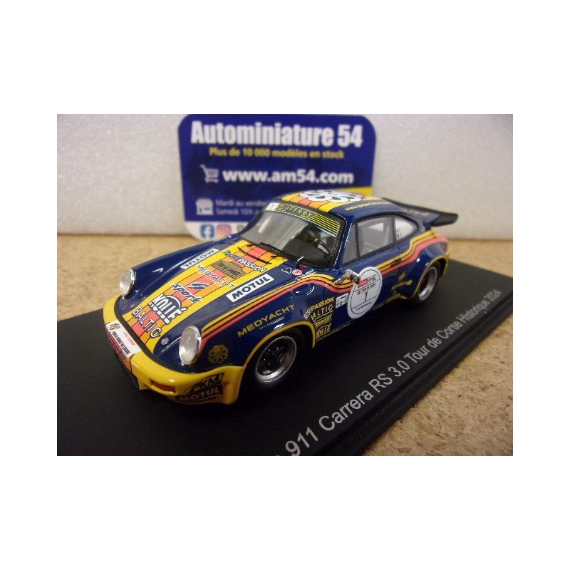 2024 Porsche 911 Carrera RS 3.0 n°1 Oreille - Oreille Tour de Corse SP648 Spark Model