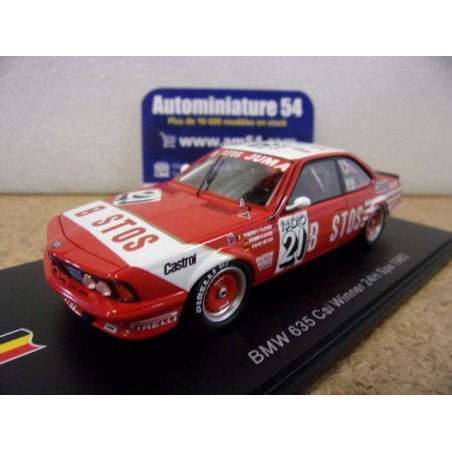 copy of 1986 BMW 635 CSI n°11 Quester - Tasin - Heger 1st Winner 24h SPA 43SPA86 Spark Model