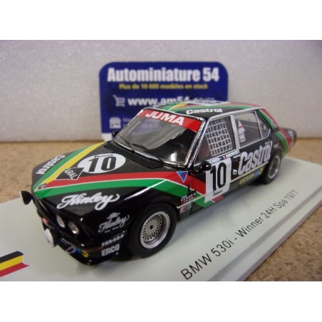 1977 BMW 530i n°10 Joosen - Andruet 1st Winner 24h SPA 43SPA77 Spark Model
